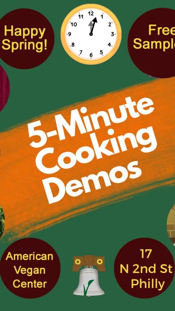 Five-Minute Cooking Demo Party