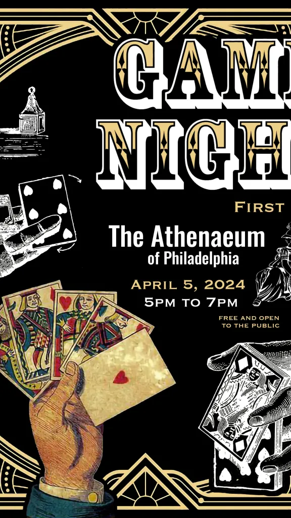 April’s First Friday: Game Night