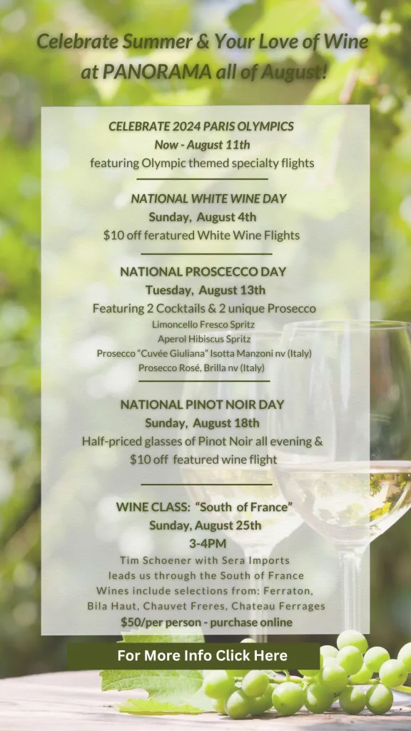 August Wine Events