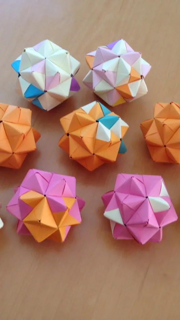 3D Modular Origami Shapes