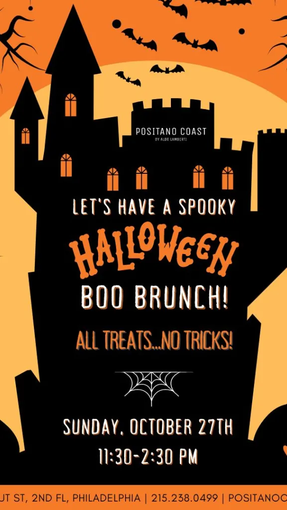 Positano Coast Theme Brunch: Halloween! 