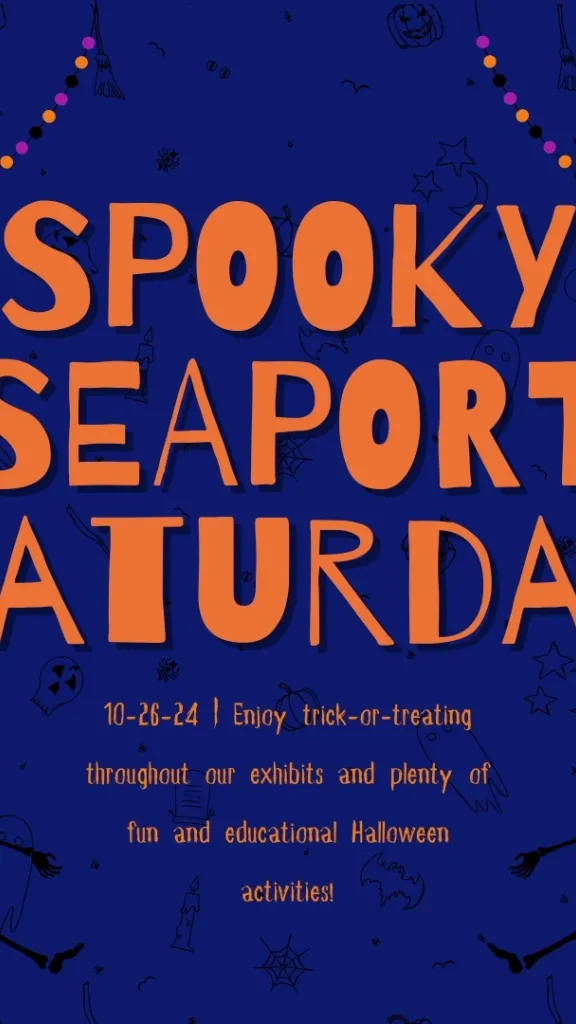 Celebrate Halloween at the Independence Seaport Museum! We are offering activities from 10 AM - 3 PM. 