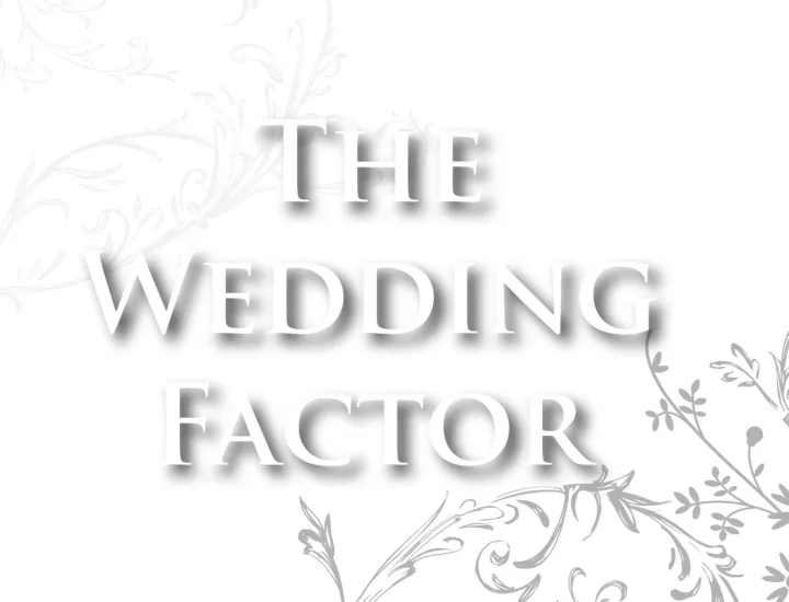The Wedding Factor logo