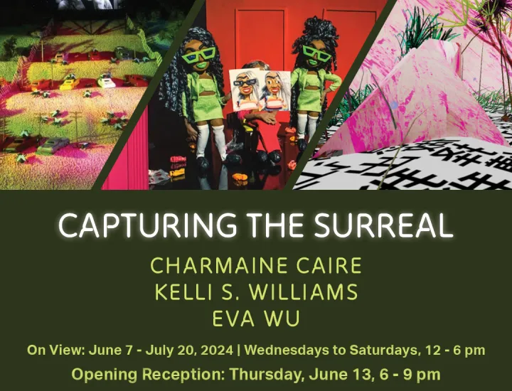 Flyer for the Capturing the Surreal Exhibition