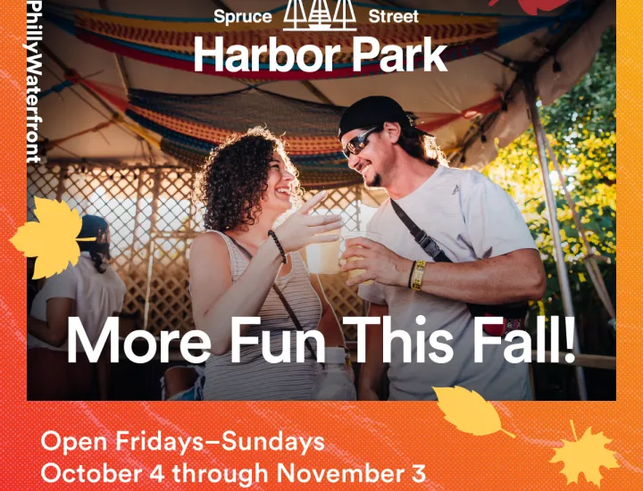 Fall Extension at Spruce Street Harbor Park 