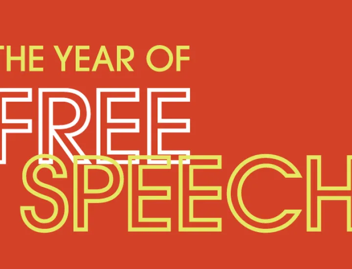 The Year of Free Speech