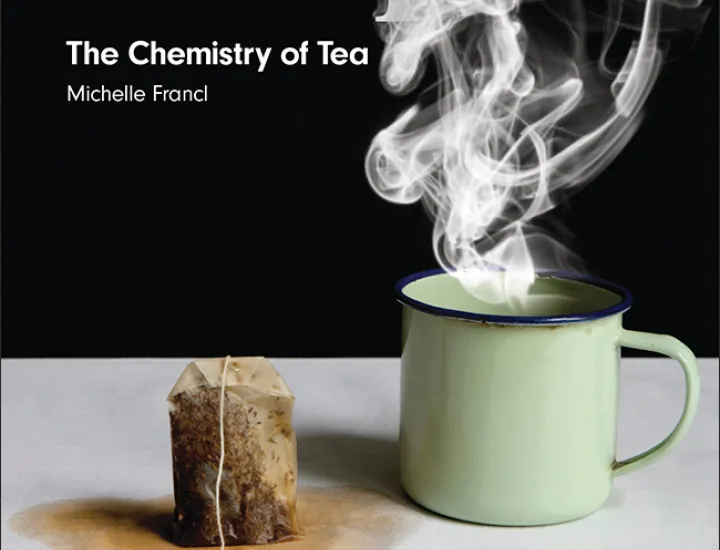 Book cover, Steeped: The Chemistry of Tea