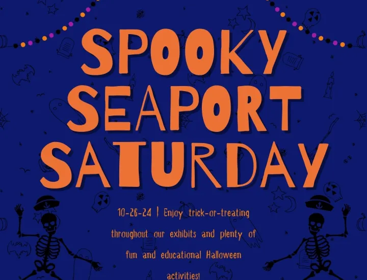 Celebrate Halloween at the Independence Seaport Museum! We are offering activities from 10 AM - 3 PM. 