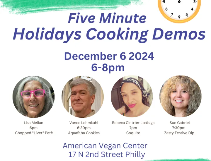 Five Minute Cooking Demos at the AVC