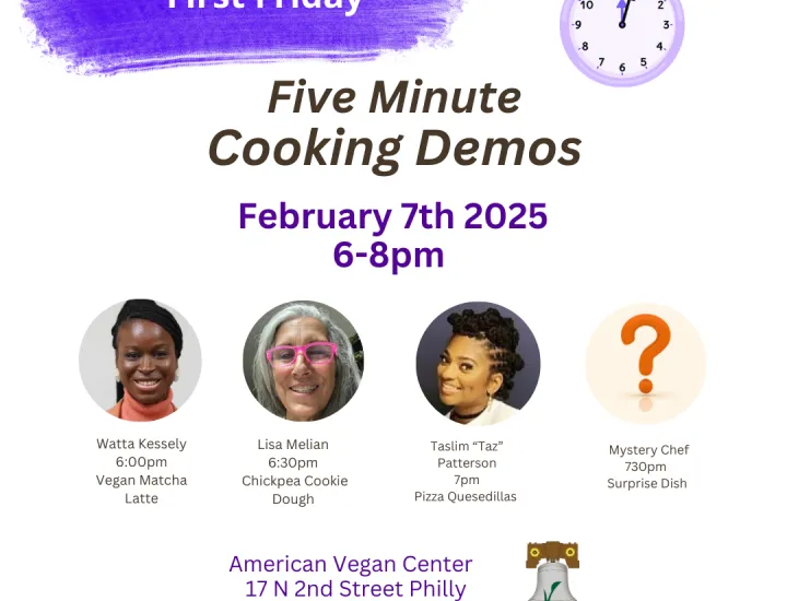 Five Minute Cooking Demos at the AVC